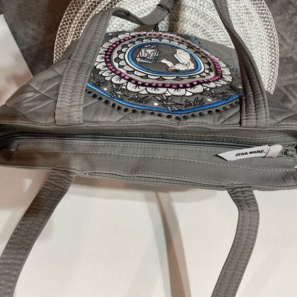 Vera Bradley Star Wars Small Vera Tote in Far Far Away NWT - Picture 12 of 13